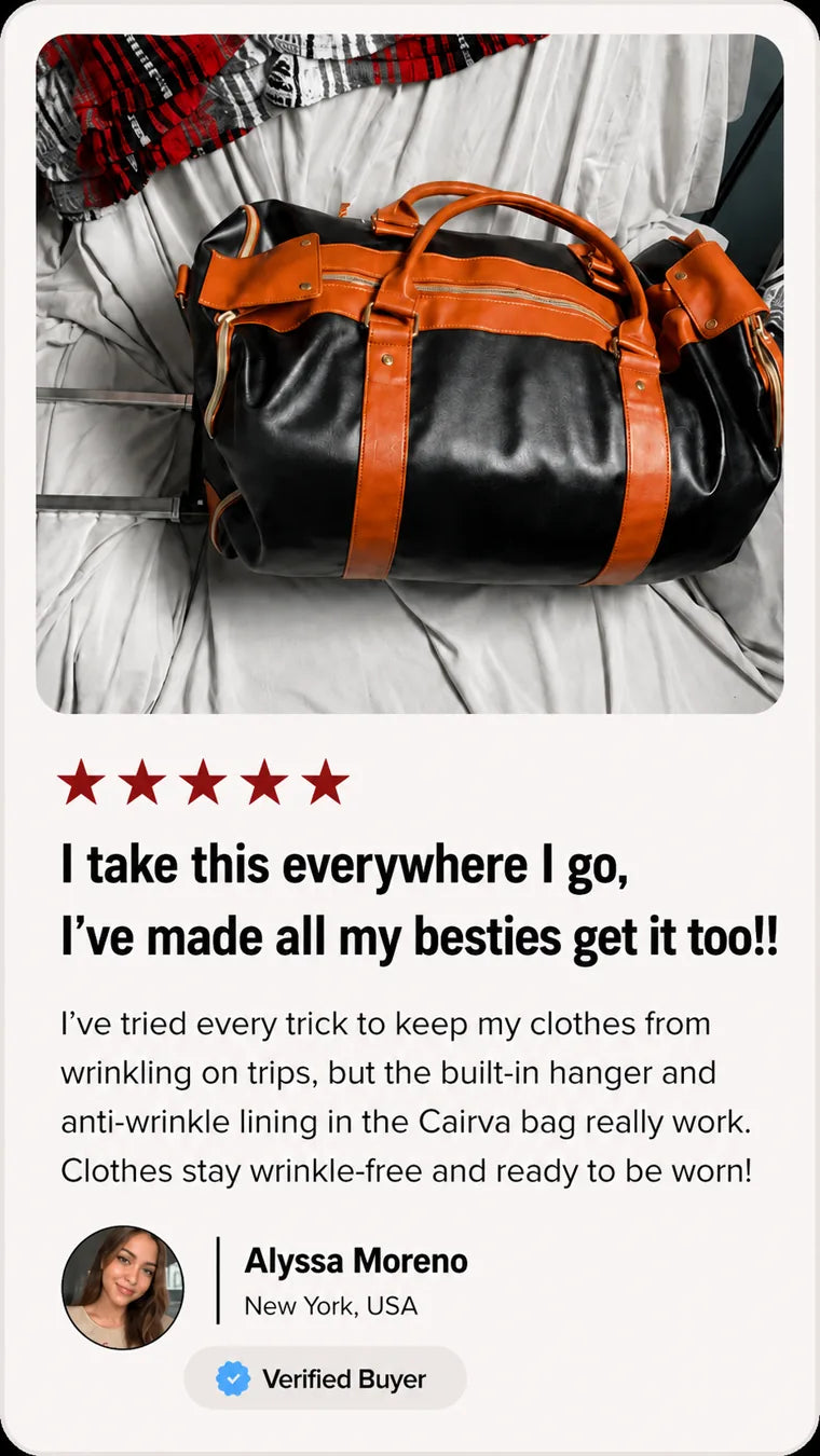 Cairva customer review